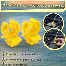 Ganci per asta sostegno - per,
