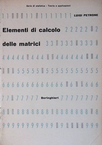 Elementi calcolo delle - elementi, di