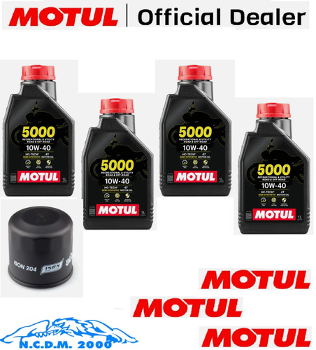 Tagliando olio motul 5000 - tagliando,