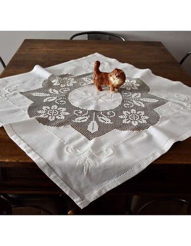 Tovaglietta con filet rete - tovaglietta,