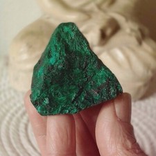 MALACHITE GREZZA (Congo) • 72 grammi • aggregato fibroso qualità extra