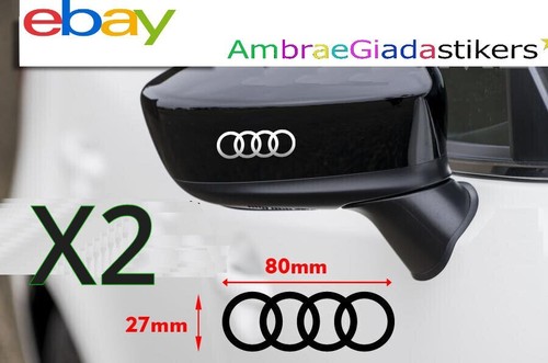Adesivi specchietto audi a3 - 2,