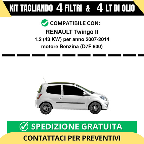 Tagliando per renault twingo - tagliando,