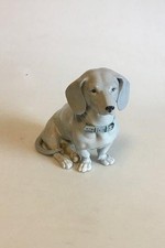 Pfeffer Porcellana, Ilse E Fritz Pfeffer. Figurina Di Bassotto