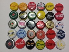 LOTTO C/2024      30 TAPPI A CORONA DIVERSI BIRRE,BIBITE PERFETTI