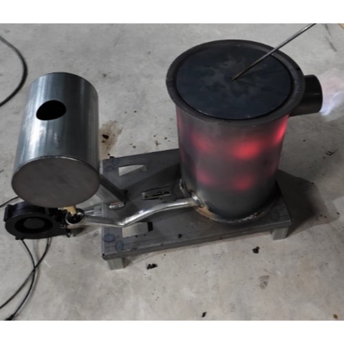Bruciatore forno riscaldamento