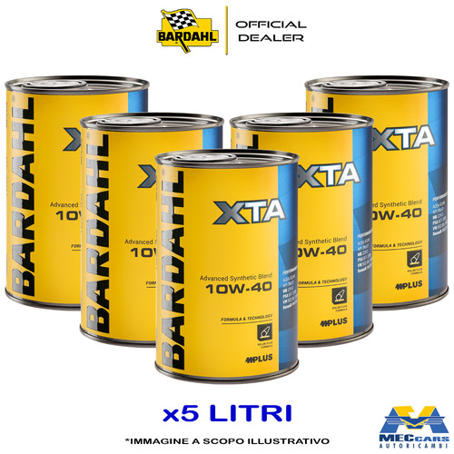 Litri bardahl xta 10w40 olio - litri,