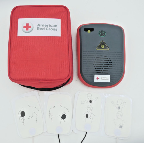 American red cross dae trainer - red,