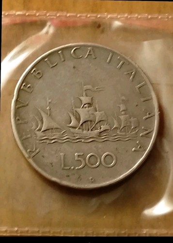 Rarissima moneta 500 lire - 500,