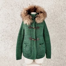 MONTGOMERY BARK LUREX VERDE SMERALDO CAPPOTTO LANA 