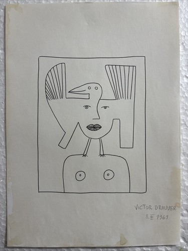 Victor brauner disegno - victor,