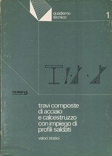 Travi composte acciaio e calcestruzzo con impiego di profili saldati Italsider