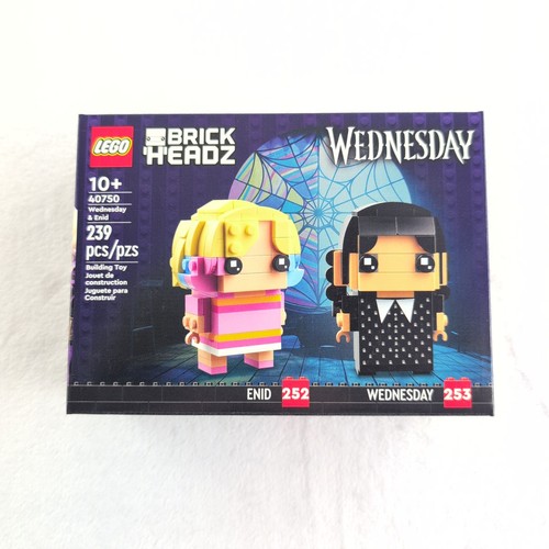 Lego brick headz mercoledì - lego,