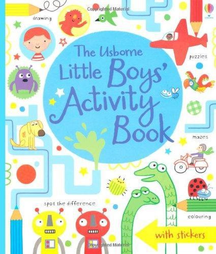 Little boys activity book - boys',