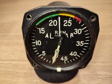 WWII Tachimetro USA Tachometer E-14 AN 5530-2 RPM  AIRPLANE B25 B26 P38 P61 C47