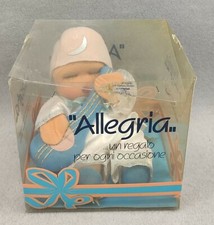 BAMBOLINA CHITARRA LUNA BIMBO ALLEGRIA ARTSANA VINTAGE NEW OCCHI CHIUSI AZZURRO