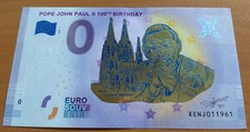 0 Euro ricordo PAPA GIOVANNI PAOLO II 100° COMPLEANNO - STAMPA ORO XENJ 2020-1