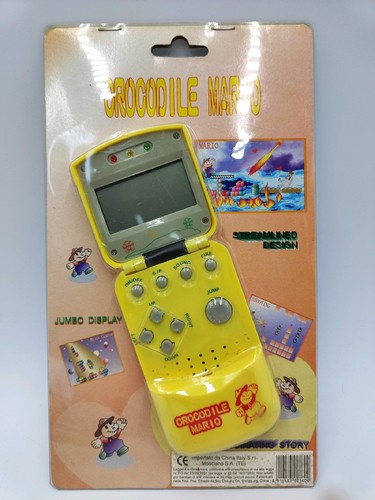 Crocodile mario retro console - mario,