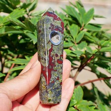 Pipa da fumo intagliata pietra
