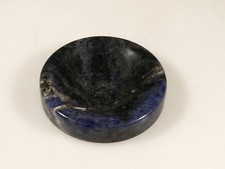 (PRL) POSACENERE PORTACENERE MARMO PIETRA PREZIOSA SODALITE CENDRIER ASH-TRAY