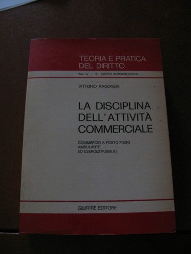 Disciplina dell attivita - disciplina, dell'attivita'