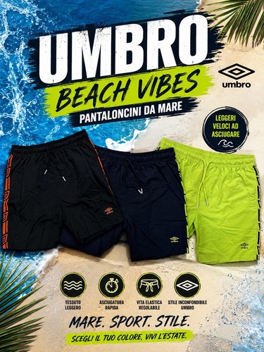 Costume mare boxer short - short, umbro
