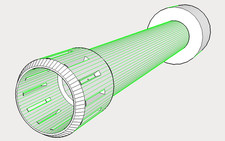 A300 Flashhider canna (lunga