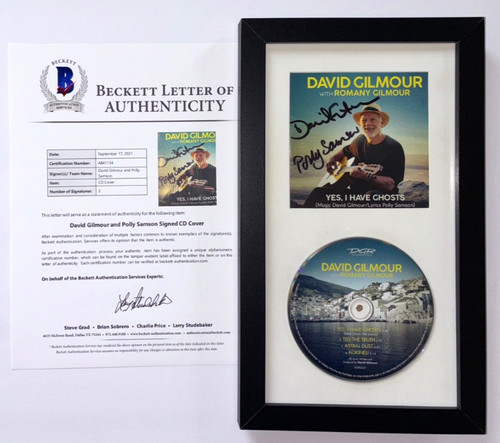 David gilmour firmato yes - david,