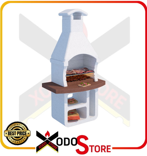 Barbecue legna muratura - a,
