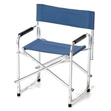 SEDIA REGISTA BLU PIEGHEVOLE