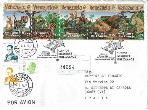 Venezuela 1997 scott 1571 2 - 1997;, 1571,