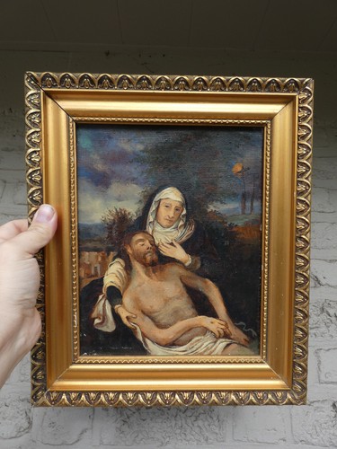 Antico quadro religioso