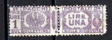 REGNO 1927 pacchi postali Due
