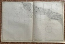 DA MARSALA A SCIACCA - ITALIA - SICILIA - Mappa Navale Carta Nautica NAVI