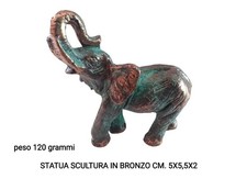 SCULTURA STATUINA IN BRONZO