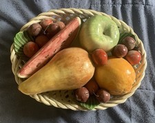 cesto portafrutta in ceramica