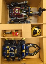 BANDAI Power Rangers NINJA STORM THUNDER POWER Megazord GOU RAI ZIN GD-43 Usato