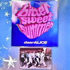 dearALICE bitterSWEETsummer CD with Limited Signed Photocard Bitter Sweet Summer