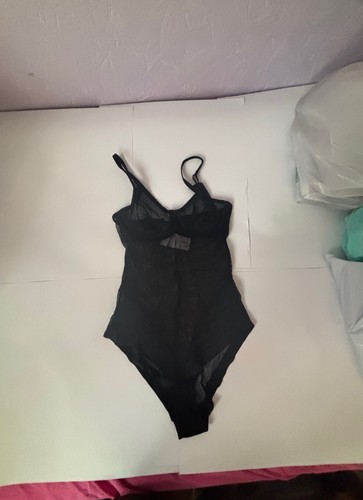 Body noir sexy - noir, tezenis