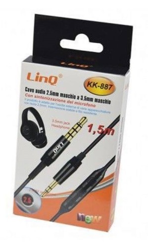 Cavo audio aux spinotto - aux, jack