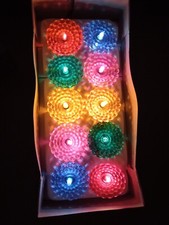  10 Luci albero Natale A Fiori