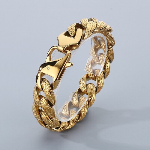 Bracciale uomo vintage acciaio - bracciale,
