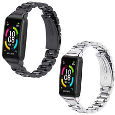 Cinturino bracciale ACCIAIO INOX lucido CLASSIC per Honor Band 6 / Huawei Band 6