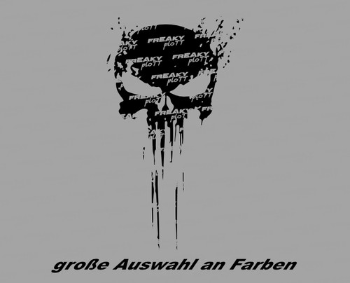 Adesivo teschio teschio