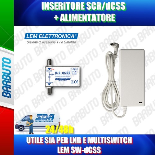 Alimentatore dcss inseritore - dcss,