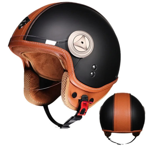 Orz casco moto retrò - retrò, con