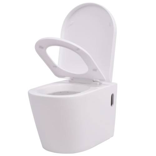 Sospeso ceramica nera - wc,