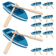 12 set di mini barche a remi