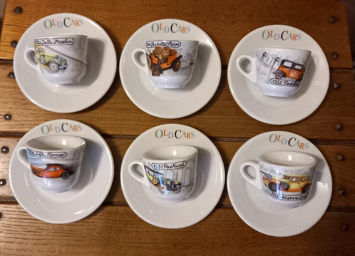 Set servizio tazzine - set, 6
