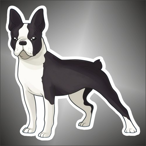 Adesivo cane french bulldog - french,